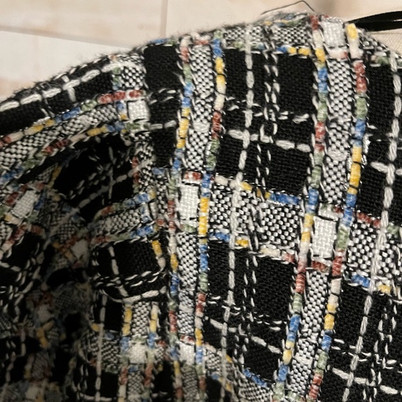 NWT English Factory size M tweed mini dress - Picture 7 of 11